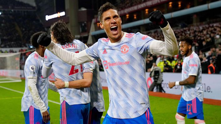 Raphael Varane has played a major role in Manchester United’s recent upturn in form