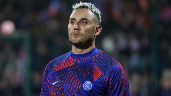 Keylor Navas has mainly been a substitute for PSG this season