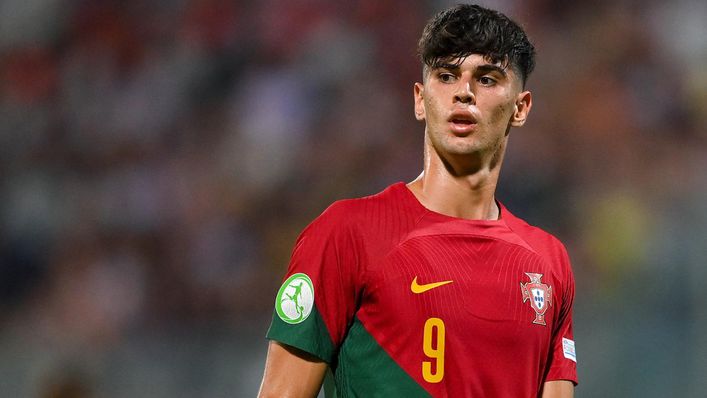 Nottingham Forest have signed Portuguese striker Rodrigo Ribeiro