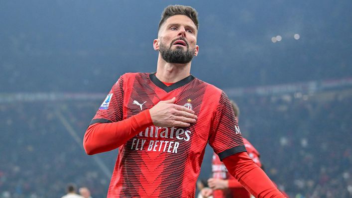 Veteran striker Olivier Giroud continues to be a quality performer for AC Milan.