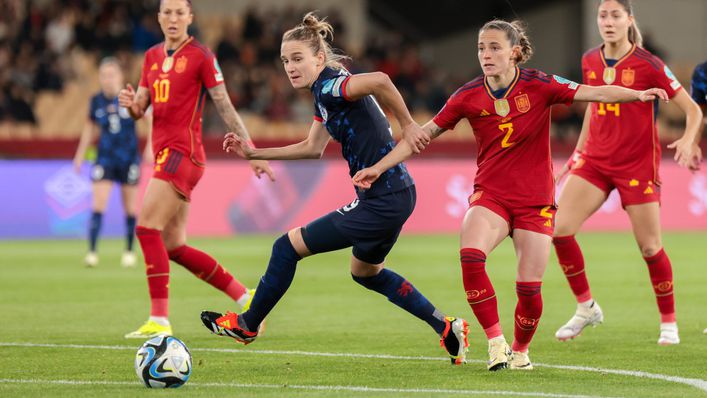 Vivianne Miedema played for her country against Spain last week