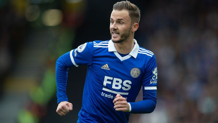 James Maddison was Leicester's second top scorer in 2022-23