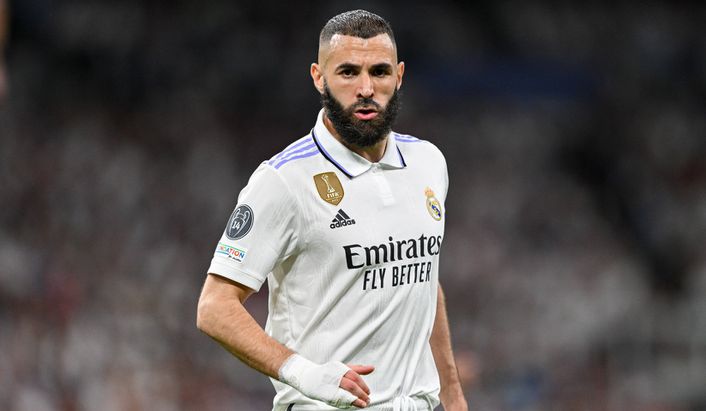 Karim Benzema is second on the list of Real Madrid's all-time top scorers