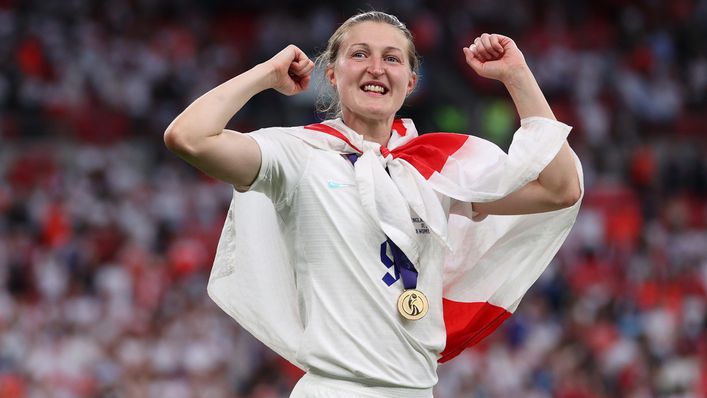 England forward Ellen White will hope to star at the 2023 Women's World Cup