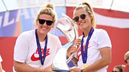England's stars celebrated their Women's Euro 2022 triumph at  Trafalgar Square in London