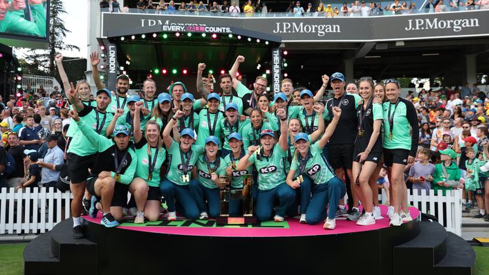 Oval Invincibles beat Southern Brave in last year's Women's Hundred final