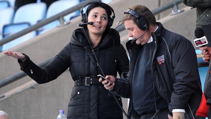 Broadcaster Natalie Sawyer has watched Brentford progress through the divisions