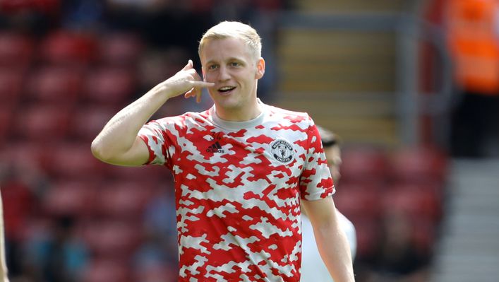 Donny van de Beek will hope for more chances after staying at Manchester United