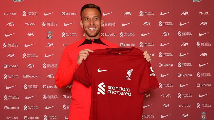 Arthur Melo has completed a loan move from Juventus to Liverpool