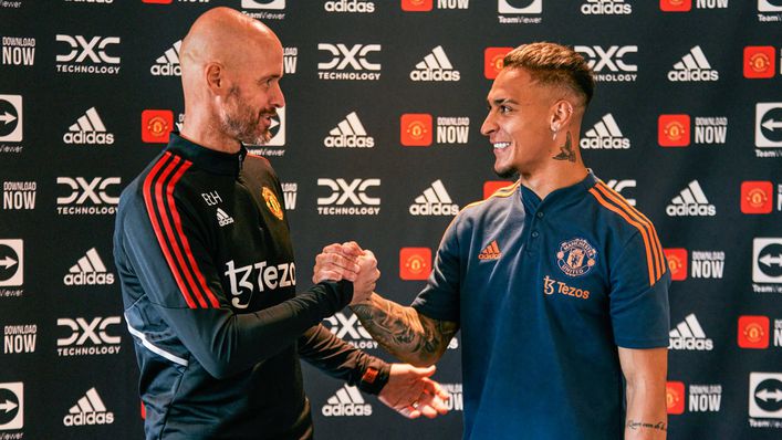 Erik ten Hag and Antony have been reunited at Manchester United