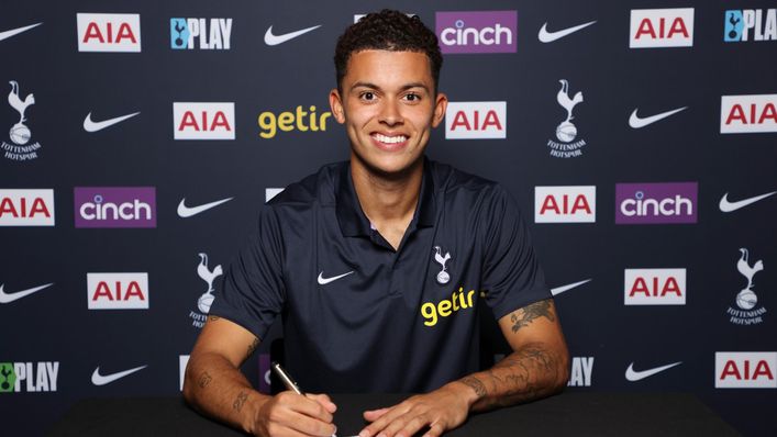 Brennan Johnson has joined Spurs from Nottingham Forest (Pic: Tottenham Hotspur FC)