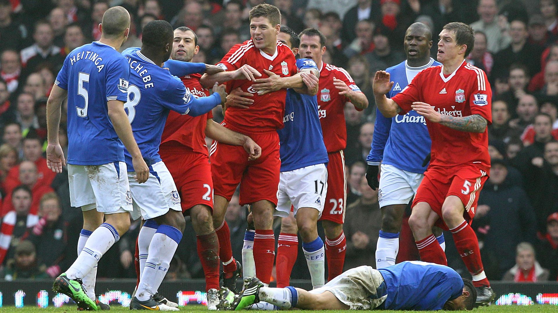 Liverpool vs Everton Five classic Merseyside derby clashes LiveScore