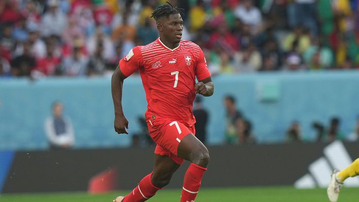 Breel Embolo has scored Switzerland's only goal at World Cup 2022 so far