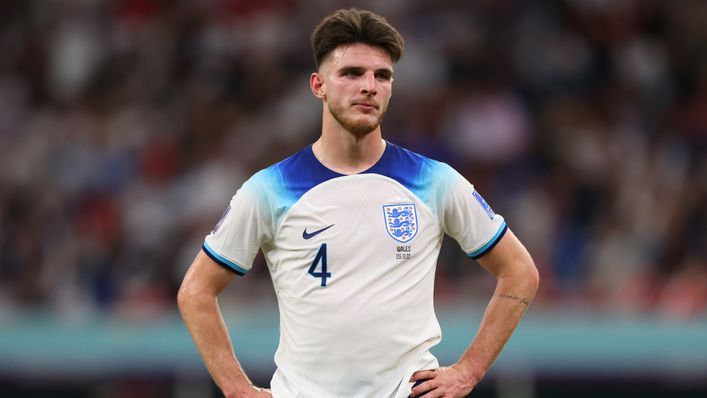 Declan Rice missed England training through illness