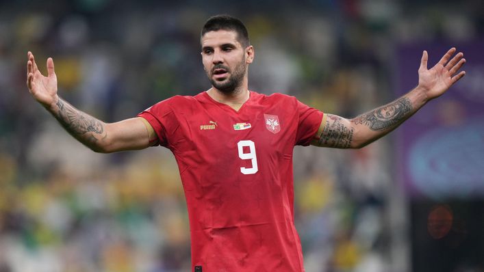 Aleksandar Mitrovic scored against Cameroon and will be key to Serbia's hopes against Switzerland