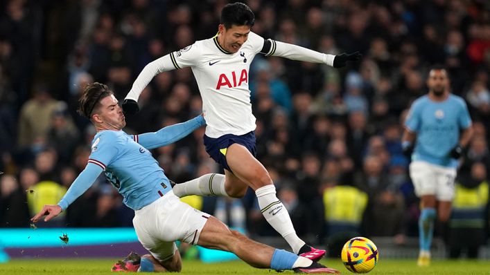 Manchester City host injury-hit Tottenham on Sunday afternoon