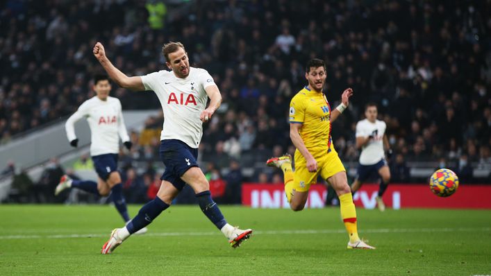 Harry Kane has an impressive record against Crystal Palace