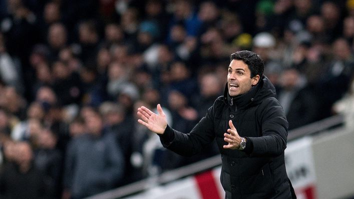 Mikel Arteta's Arsenal are still five points clear at the top of the Premier League table