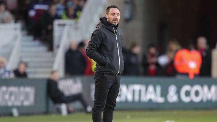 Brighton are unbeaten in five under boss Roberto De Zerbi