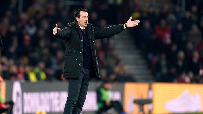 Unai Emery has dramatically improved Aston Villa's fortunes since he took charge in October