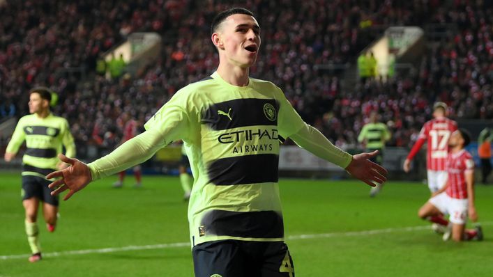 Phil Foden has scored three goals in his last two Manchester City appearances