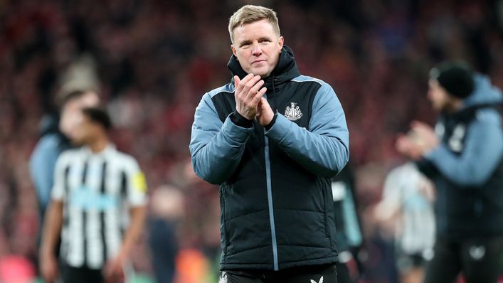 Eddie Howe is searching for a solution to Newcastle's ailing attack