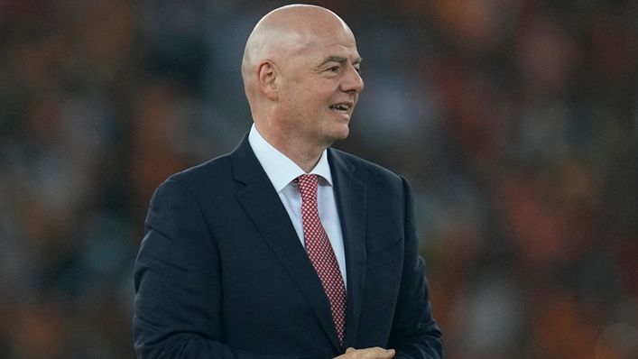 Gianni Infantino has had his say on the introduction of blue cards