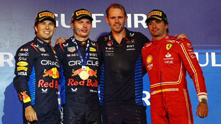 Sergio Perez joined Max Verstappen on the podium in Bahrain