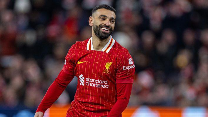 Liverpool's Mohamed Salah is three shy of a 30-goal season in the Premier League