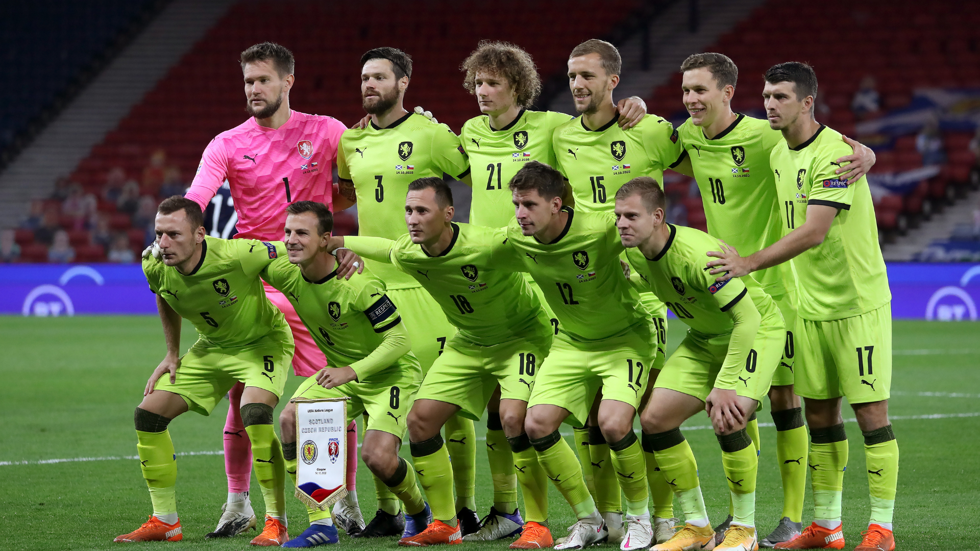 Slavia Praha team group line-up, JULY 21, 2012 - Football / Soccer