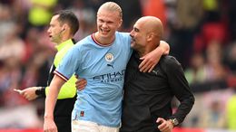 Manchester City could win their second trophy of the season on Saturday