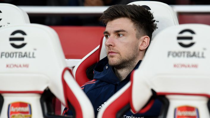 Kieran Tierney has struggled for game time this season at Arsenal