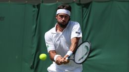 Nikoloz Basilashvili enjoyed a big upset win over seventh seed Lorenzo Musetti in the first round