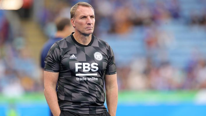 Leicester boss Brendan Rodgers will have been frustrated at his side's draw with Brentford