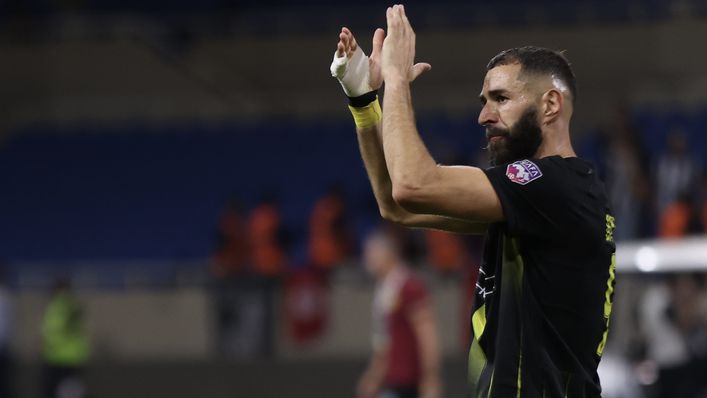 Karim Benzema will be in action in the Saudi Pro League
