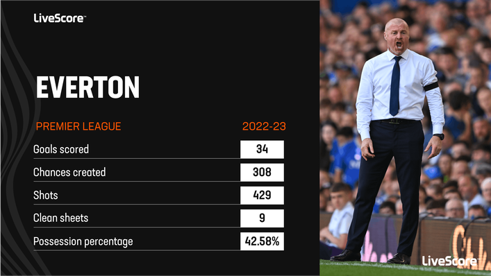 Sean Dyche helped steer Everton away from relegation last season