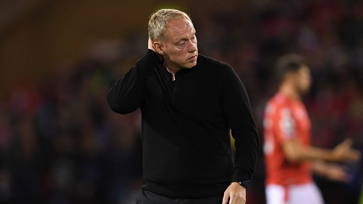 Steve Cooper's Forest have scored one goal and conceded nine in three winless away games