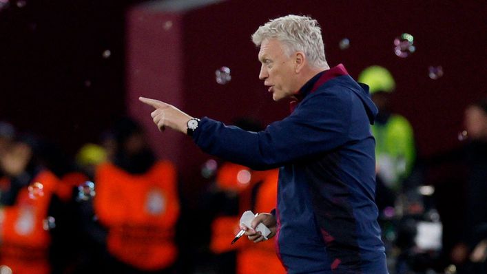 David Moyes is looking to guide West Ham to a sixth-straight win in the group stage