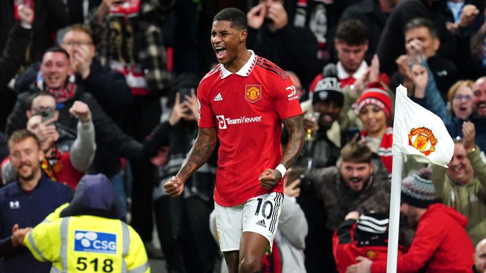 Marcus Rashford has rediscovered his best form for Manchester United of late