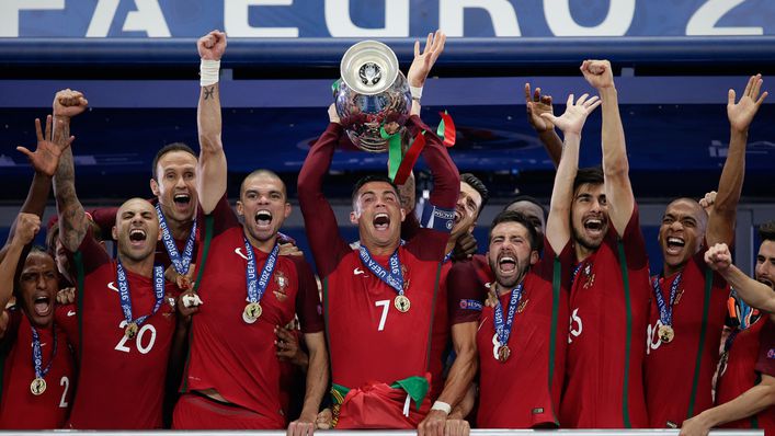Portugal won their first major trophy at Euro 2016 with Cristiano Ronaldo as captain