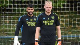 David Raya and Aaron Ramsdale are competing for the No1 spot at Arsenal
