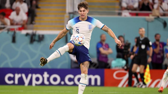 John Stones is fully focused on the task at hand