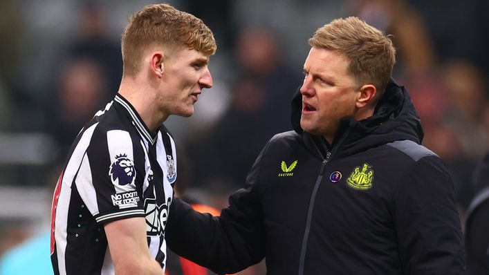 Anthony Gordon is now one of Eddie Howe's most important players at Newcastle