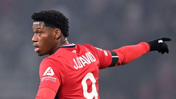 Lille's Jonathan David has excelled in what looks set to be his last season with the club