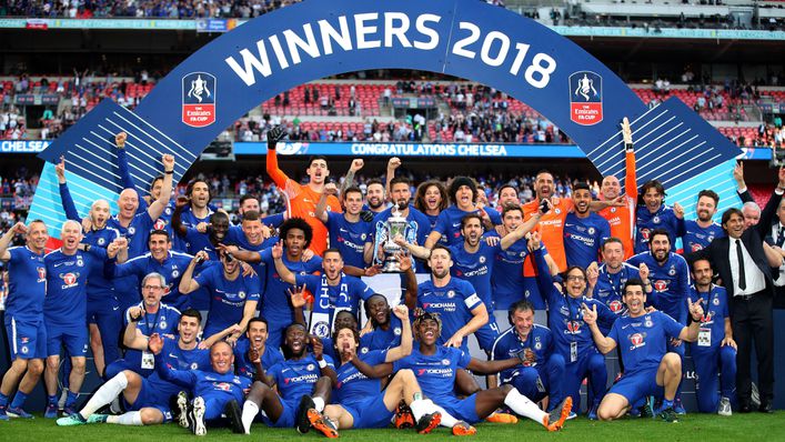 Chelsea's last FA Cup victory came in 2018