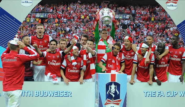 Arsenal are the most successful side in FA Cup history