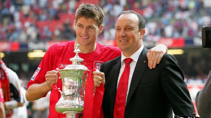 Steven Gerrard inspired Liverpool to FA Cup glory in 2006