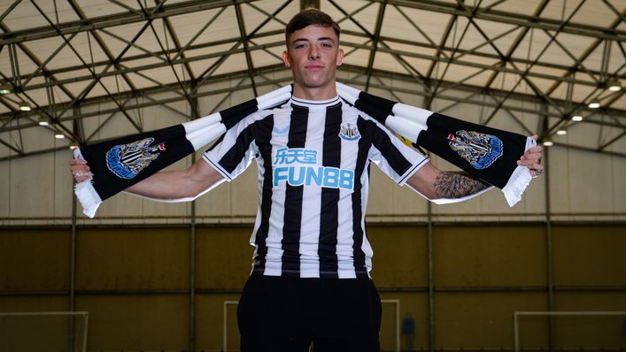 Harrison Ashby was a deadline day arrival at Newcastle