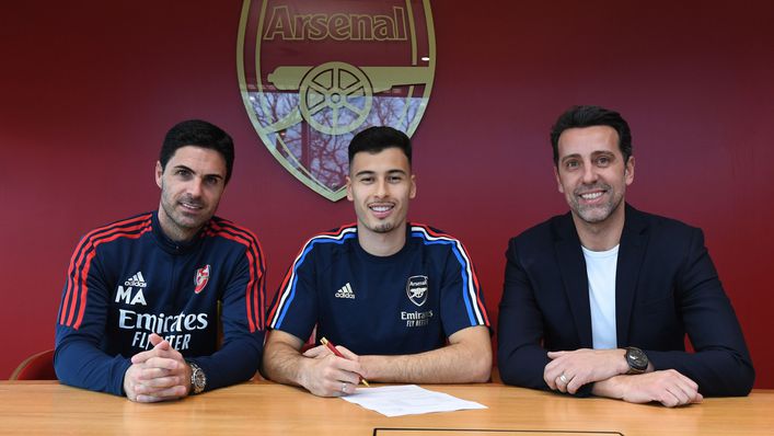 Gabriel Martinelli has signed a new contract at Arsenal