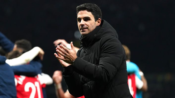 Mikel Arteta's leaders look set to end a winless run of four games at Everton, which includes three defeats